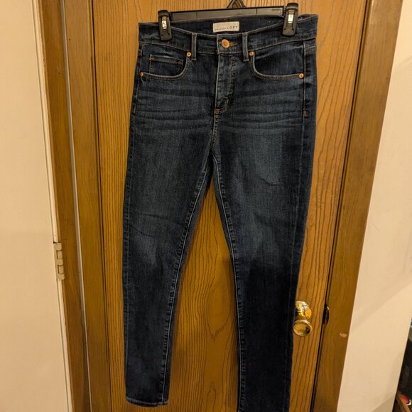Loft Sustainable Style Skinny Jeans- Size 28/6 - Picture 1 of 5
